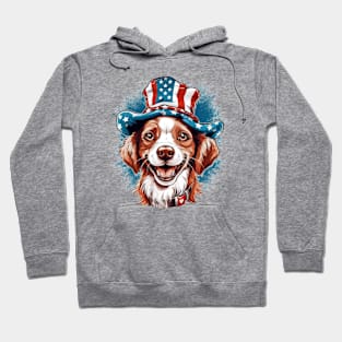 4th of July Dog #6 Hoodie